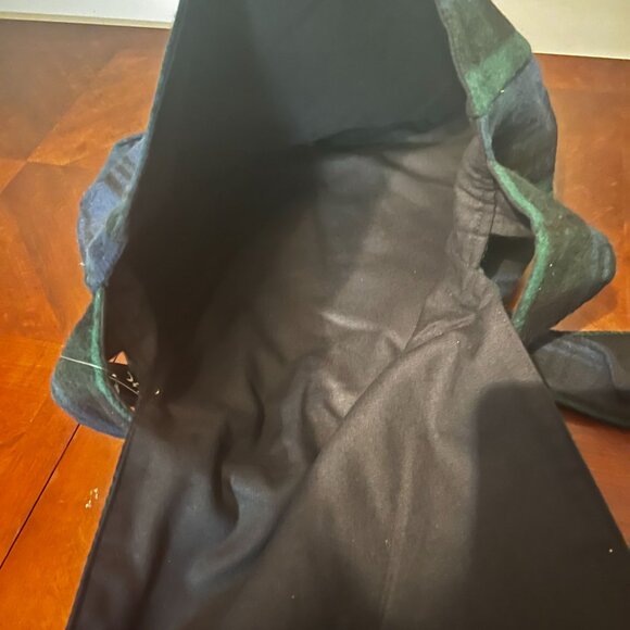 Woollen Company Scottish Tartan messenger Bag - FINE MERINO WOOL Patrick King - Picture 9 of 11